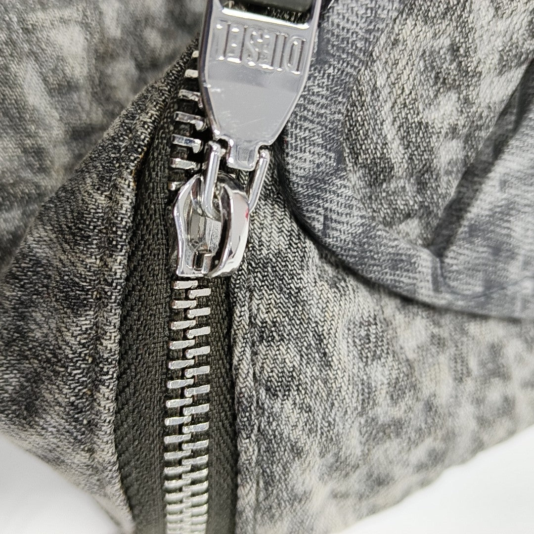 Fabric Shoulder Bag Mini Gray