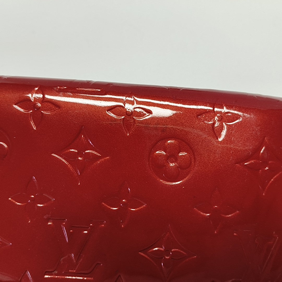 ZIPPY Patent Leather Red Wallet