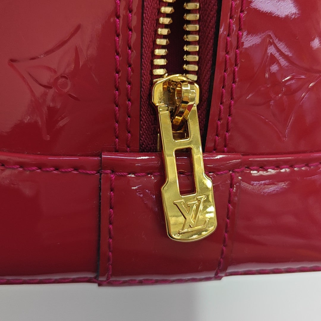 ALMA MM Patent Leather Red