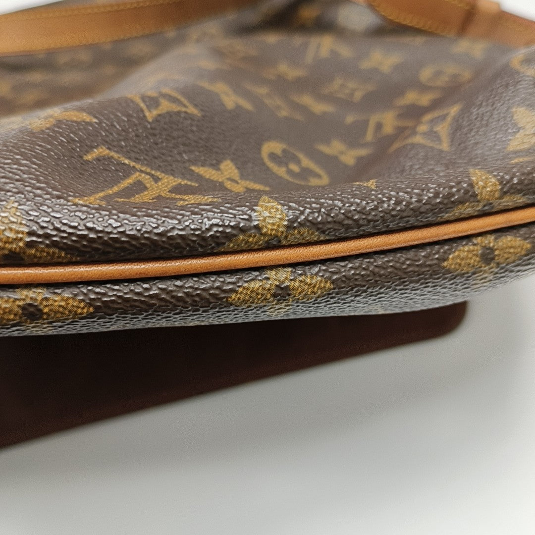 MUSETTE TANGO Monogram Coated Canvas Brown