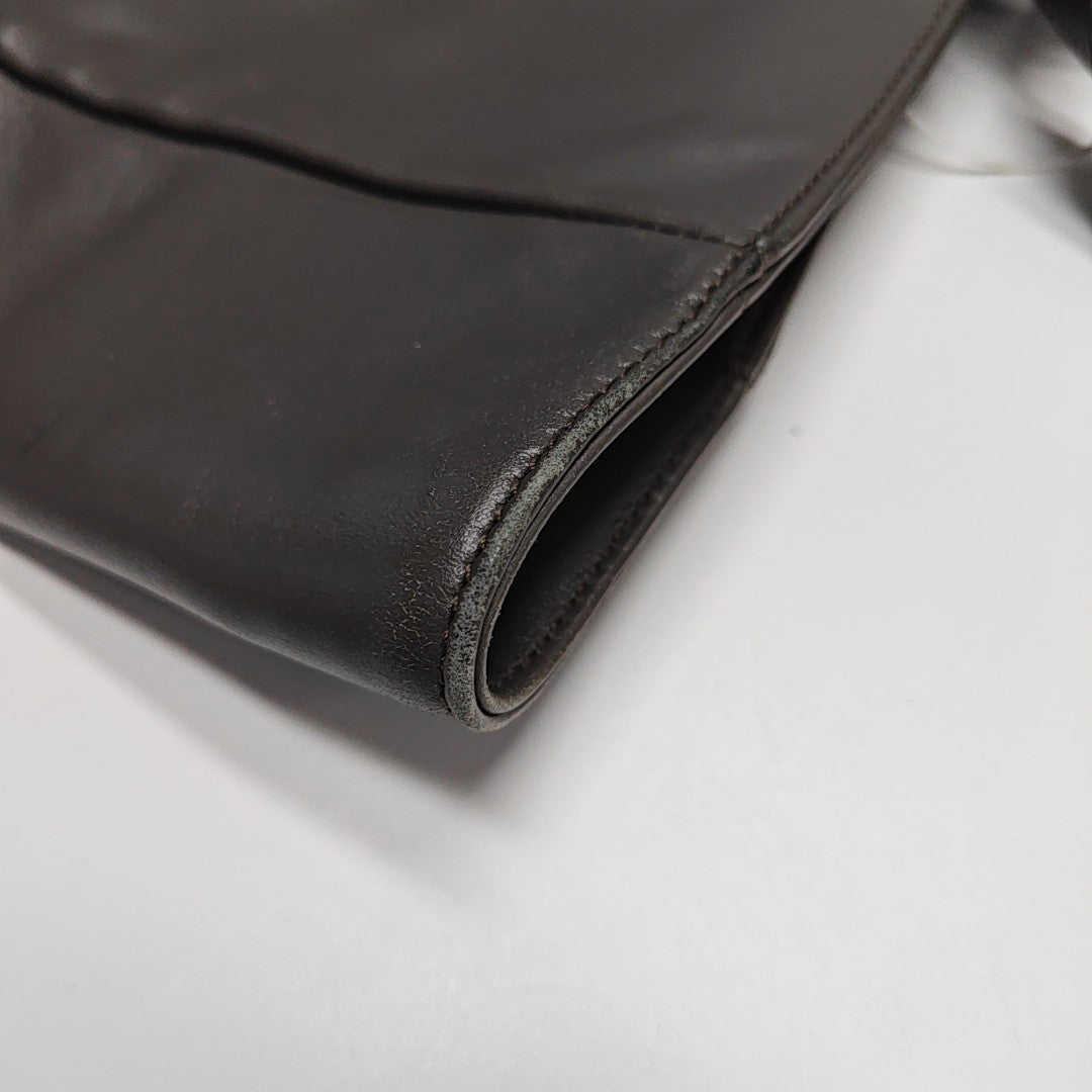 SHOPPING BAG Calfskin Gray