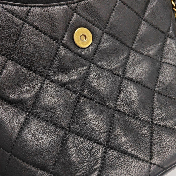 Quilted Calfskin Black
