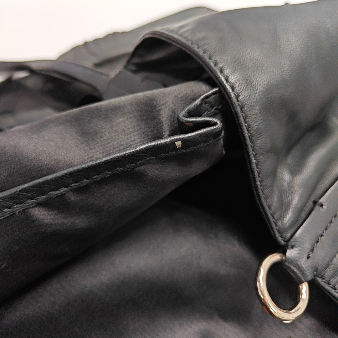 Lambskin Tote Bag Black