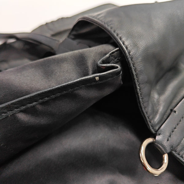 Lambskin Tote Bag Black