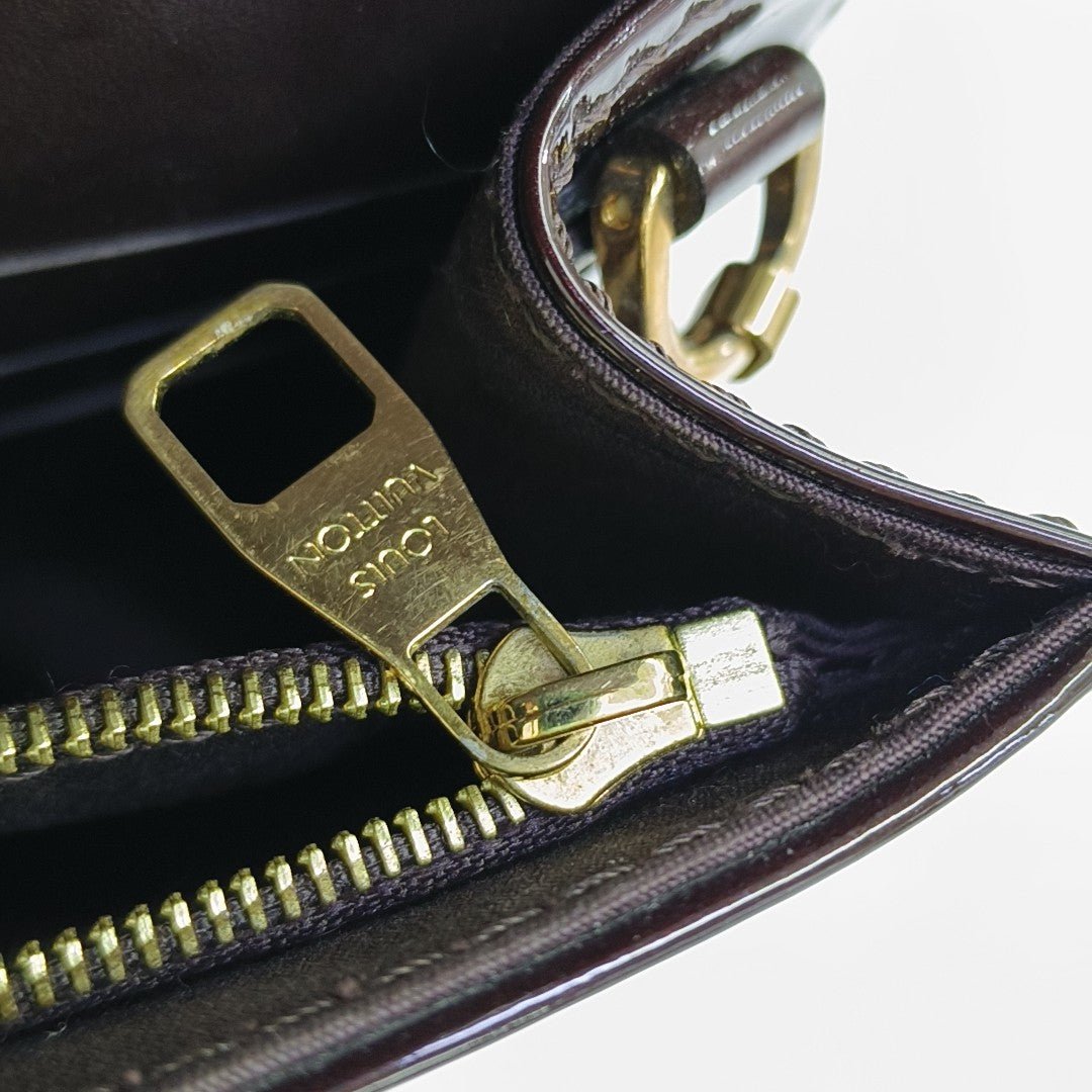 ANA Monogram Patent Leather Red