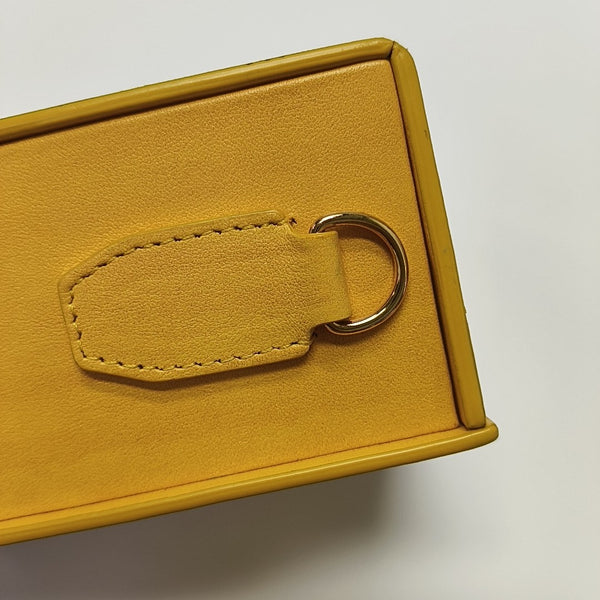 Calfskin Shoulder Bag Yellow
