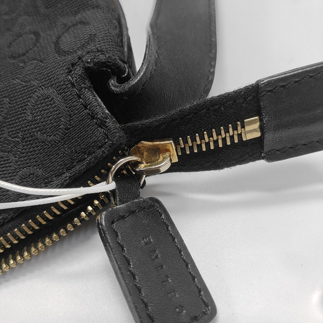 Canvas Shoulder Bag Black