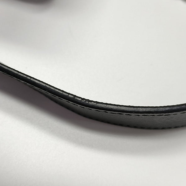 Saffiano Calfskin Crossbody Bag Black