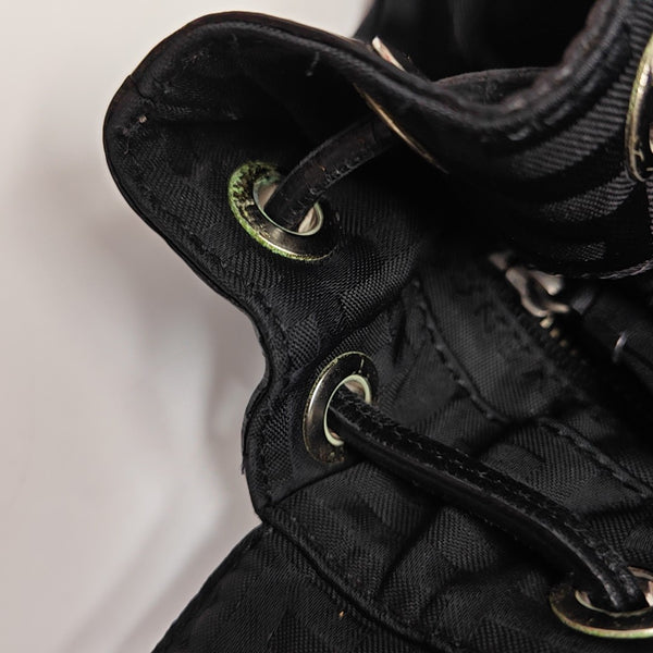 Nylon Backpack Black