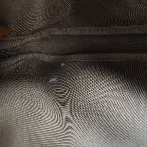 ACCESSOIRES Monogram Coated Canvas Brown