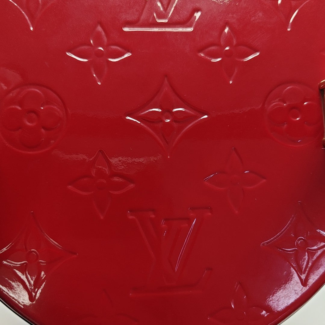 CANNES Monogram Patent Leather Red
