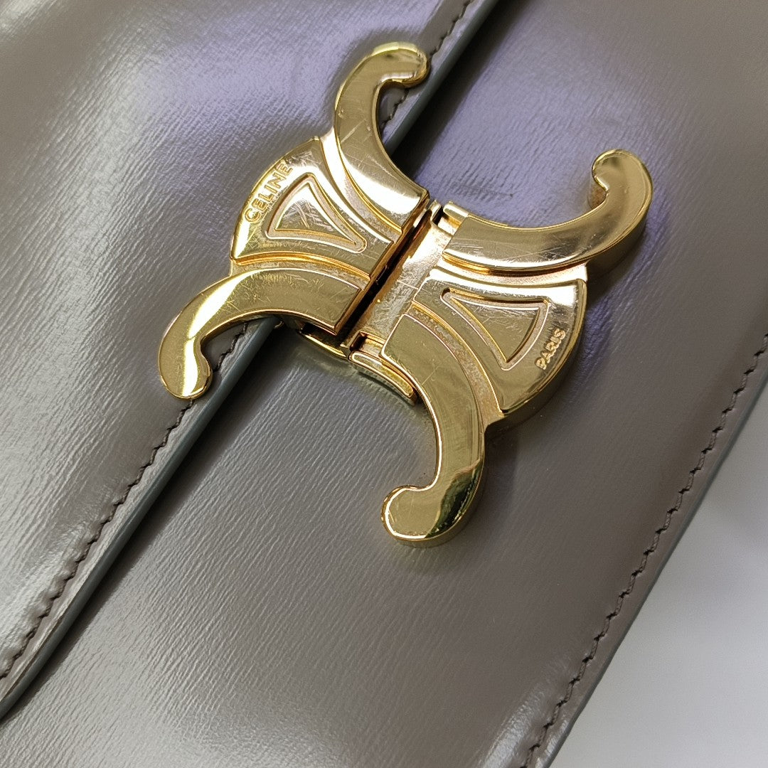 TRIOMPHE Teen Calfskin Gray