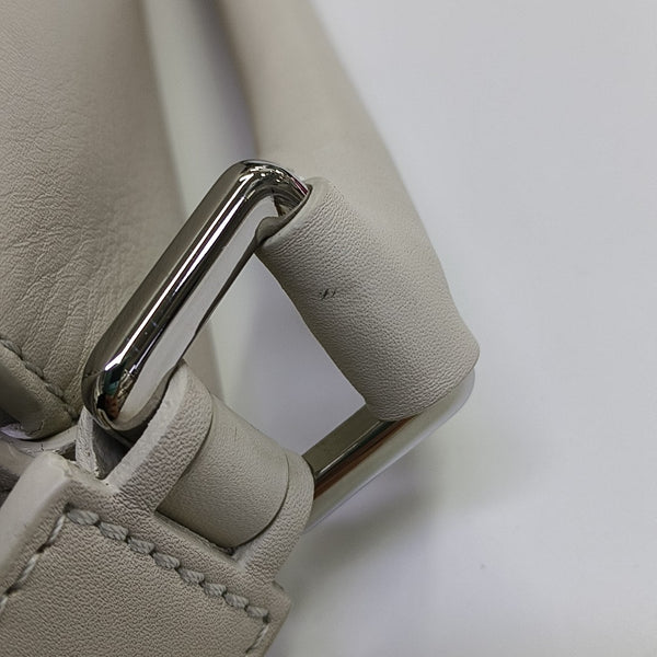 Puzzle Small Calfskin White