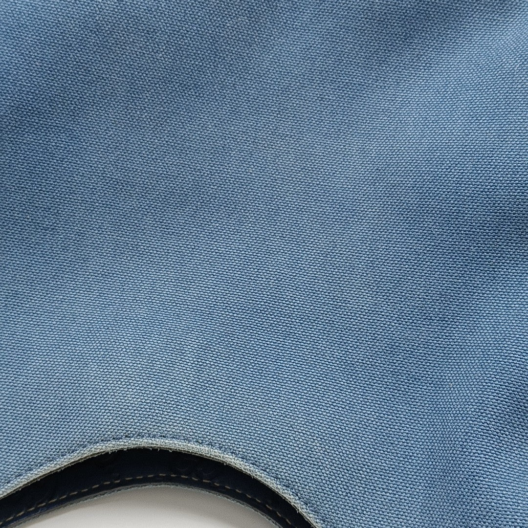 Monogram Canvas Top Handle Bag Blue