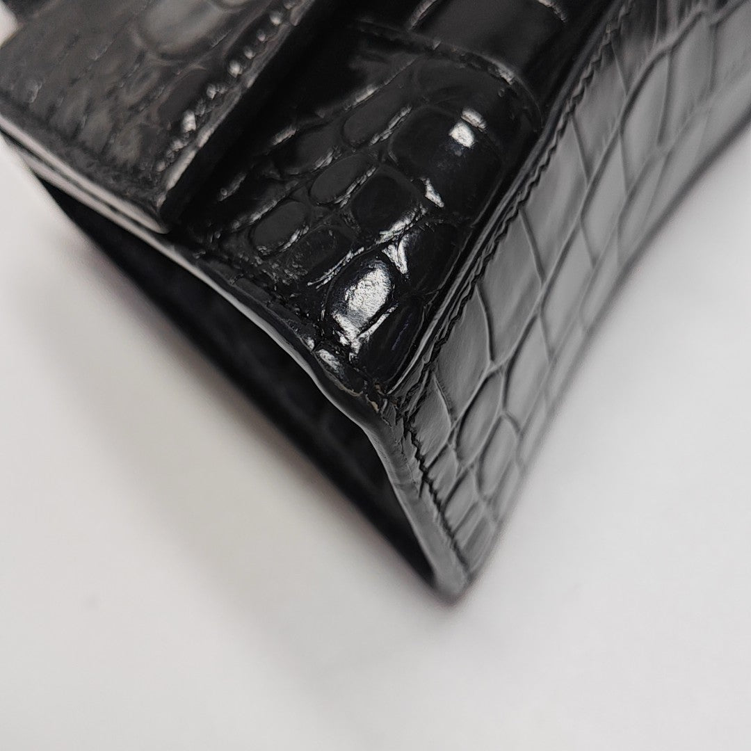 Hourglass XS Calfskin Black