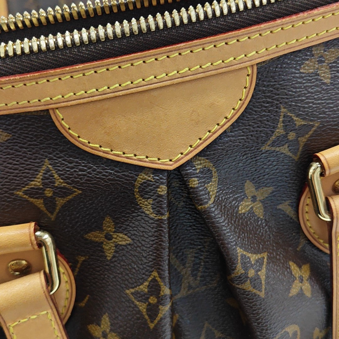 PALERMO PM Monogram Coated Canvas Brown