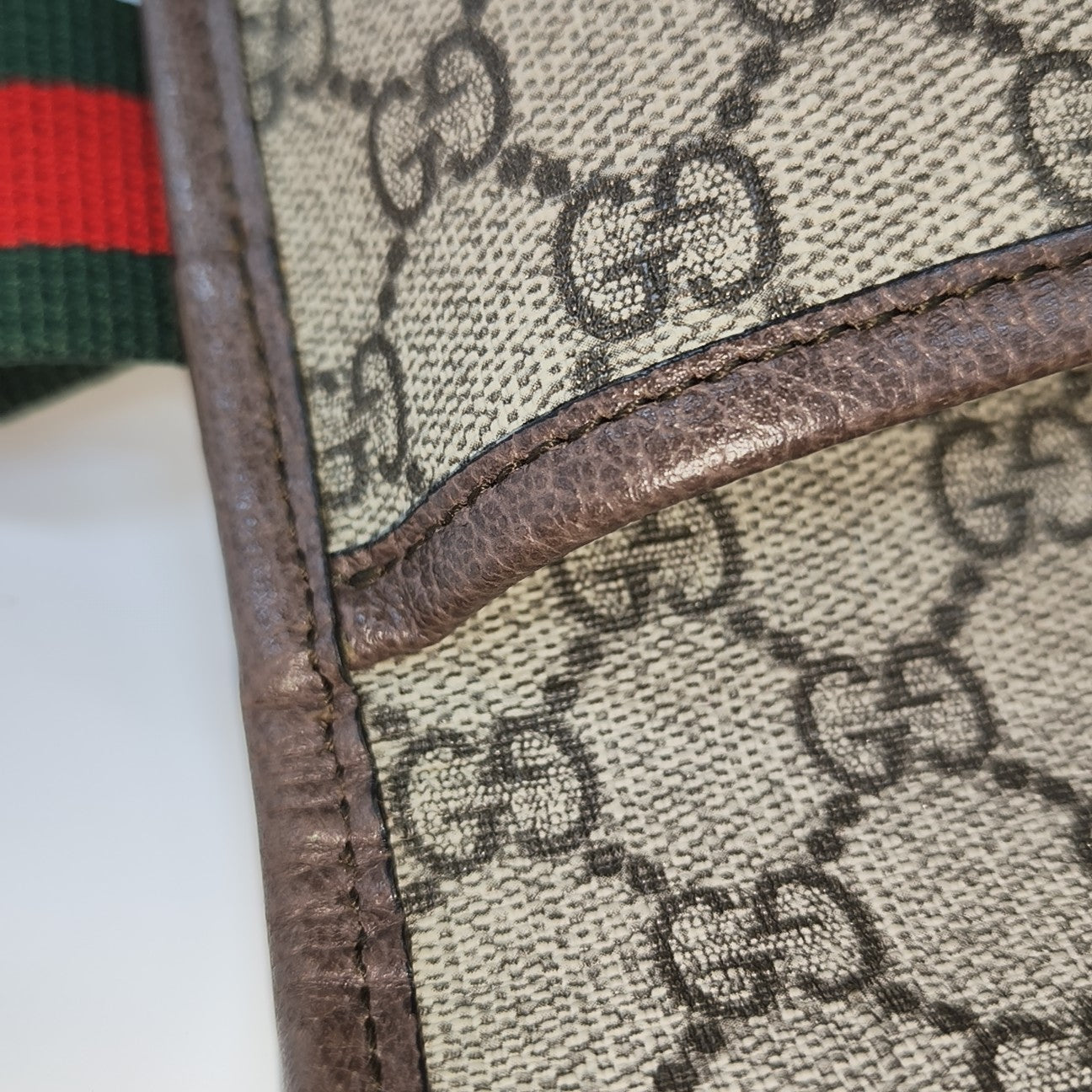 Neo Vintage Monogram Coated Canvas Beige