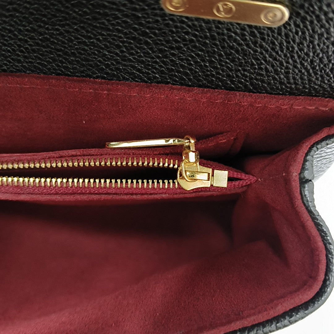 MADELEINE Monogram Calfskin Black