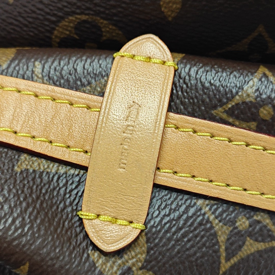 CARRYALL MM Monogram Coated Canvas Brown