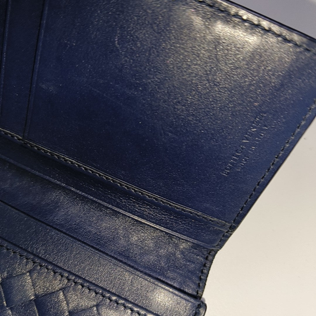 Calfskin Wallet Blue