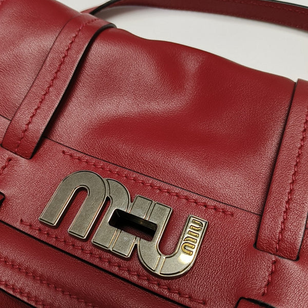 Grace Lux Calfskin Red