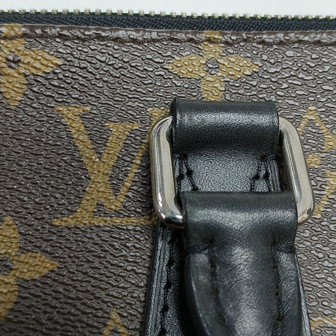 PORTE-DOCUMENTS Monogram Coated Canvas Brown