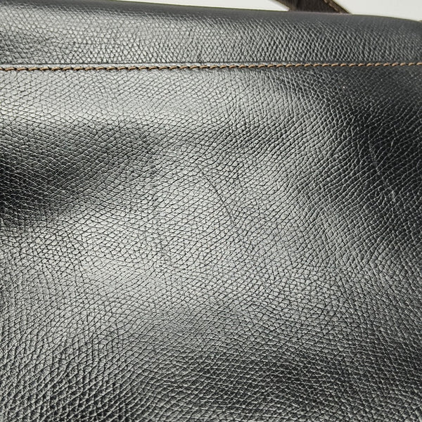 Calfskin Shoulder Bag Black