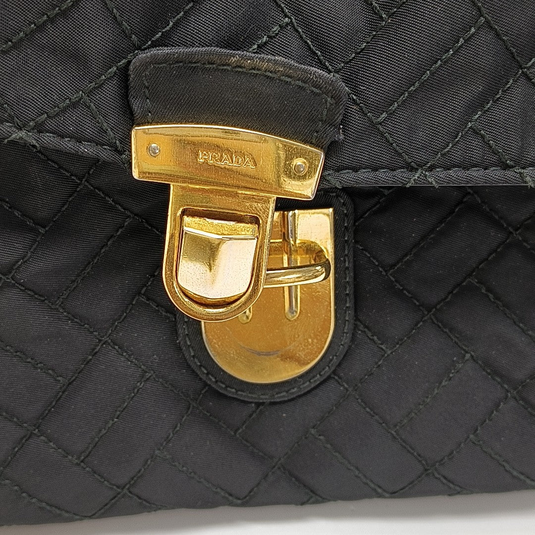 Easy Quilted Nylon Black