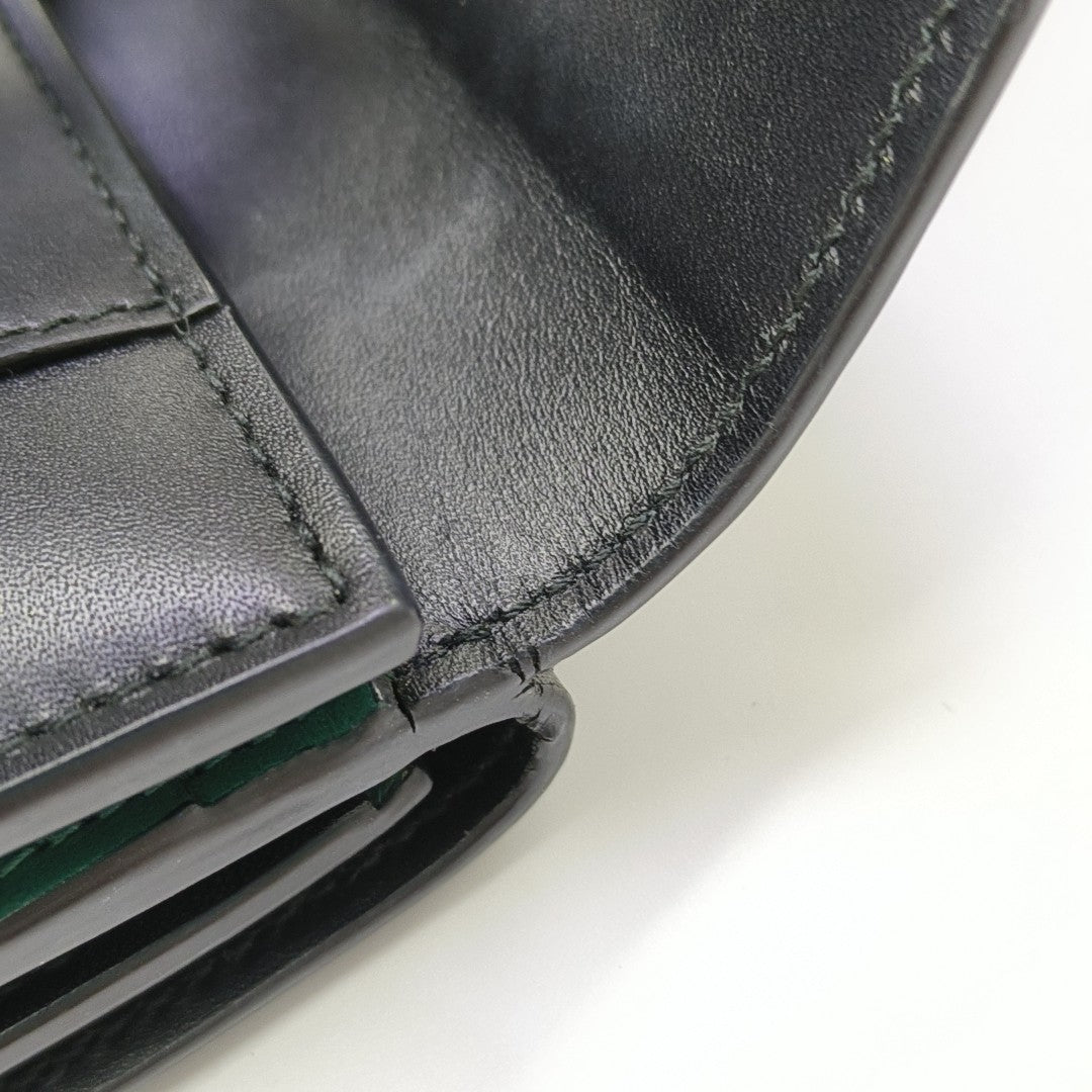 SERPENTI FOREVER Calfskin Black Wallet