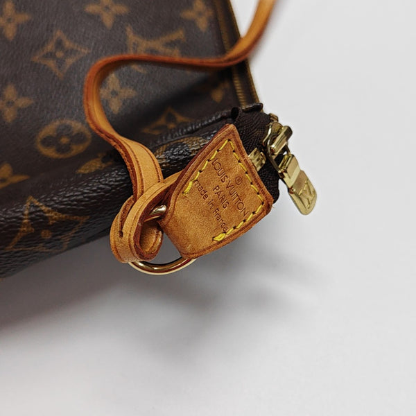 ACCESSOIRES Monogram Coated Canvas Brown