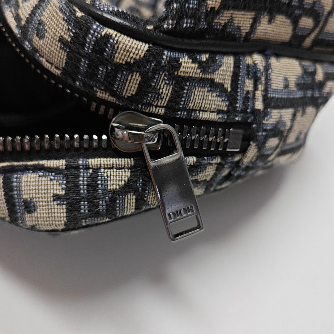 Oblique Canvas Belt Bag Multicolor