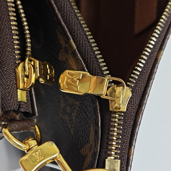 MULTI Monogram Coated Canvas Brown