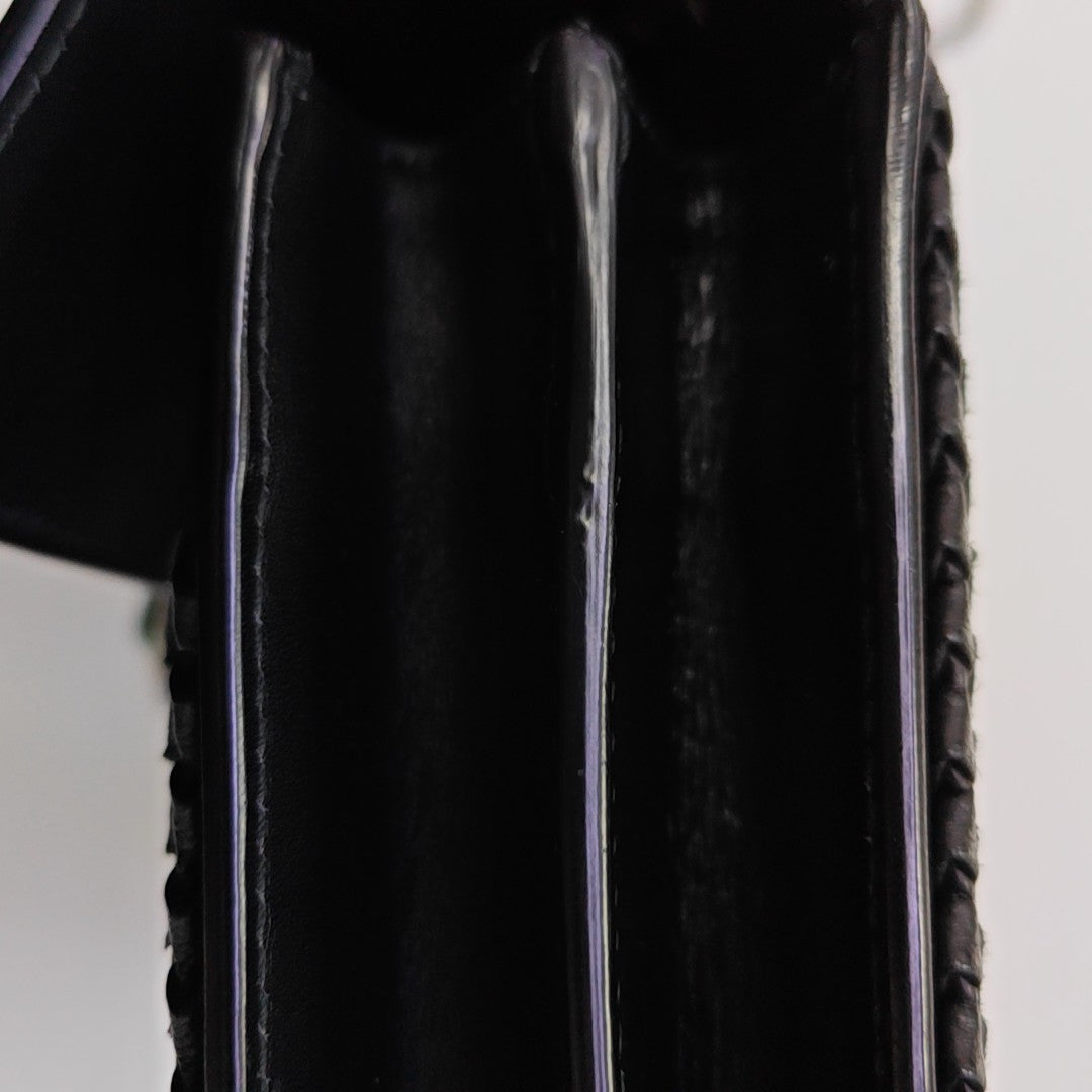 SERPENTI FOREVER Medium Calfskin Black