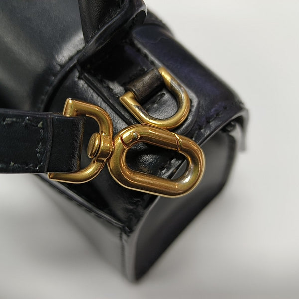Hourglass XS Calfskin Black