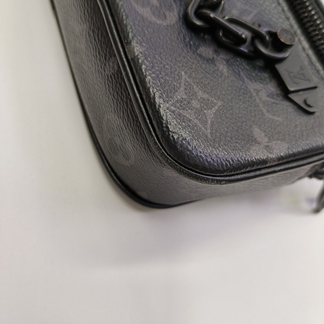 VOLGA Monogram Coated Canvas Black