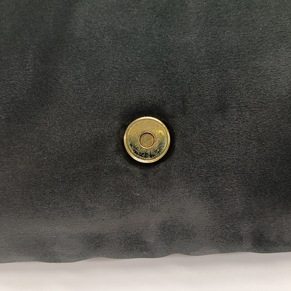 Bolso de mano de nailon negro
