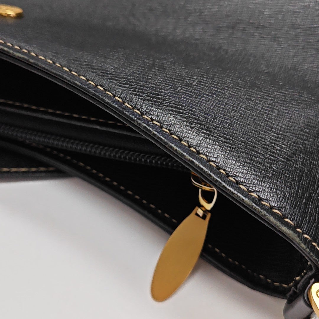 Calfskin Tote Bag Black