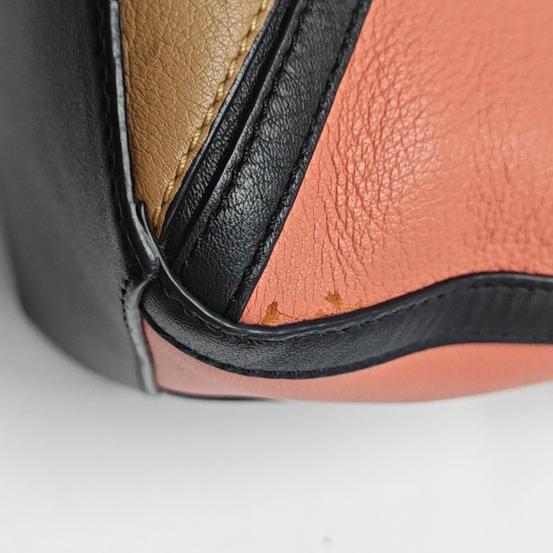 Puzzle Small Calfskin Multicolor