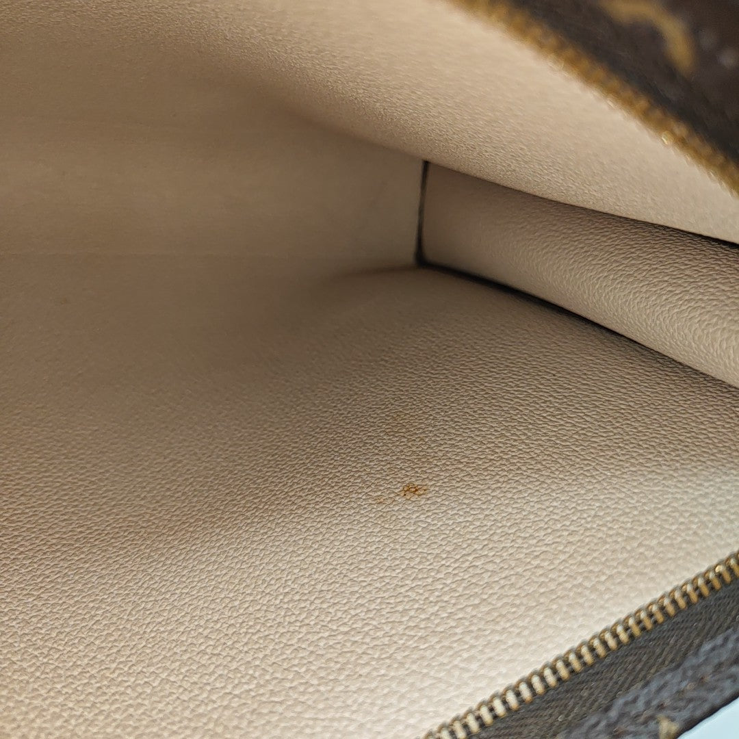TOILET POCKET 26 Monogram Coated Canvas Brown