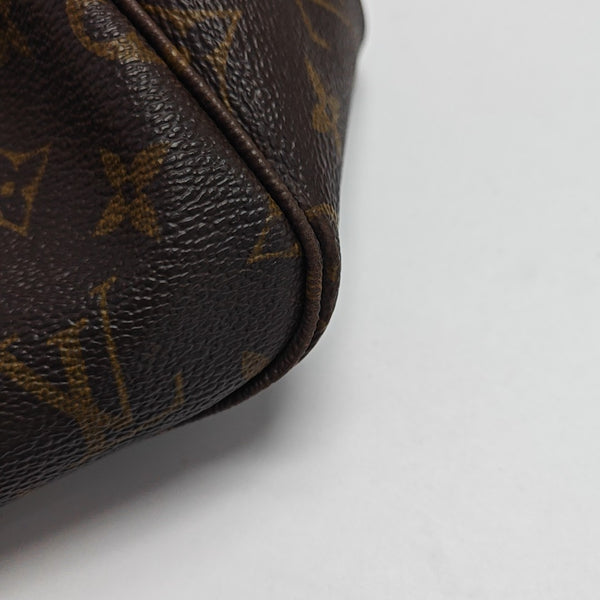 NEVERFULL GM Monogram Coated Canvas Brown