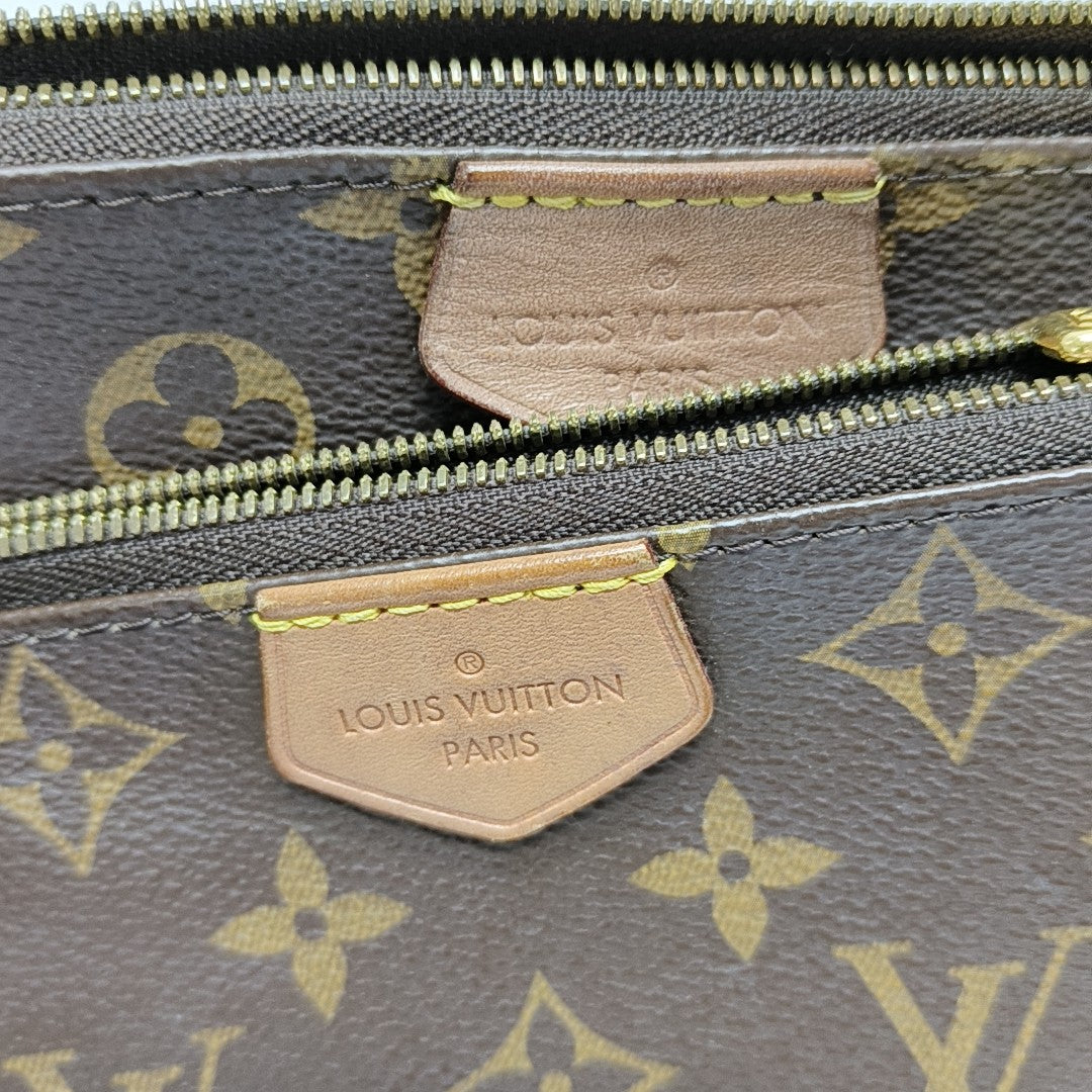 MULTI Monogram Coated Canvas Brown