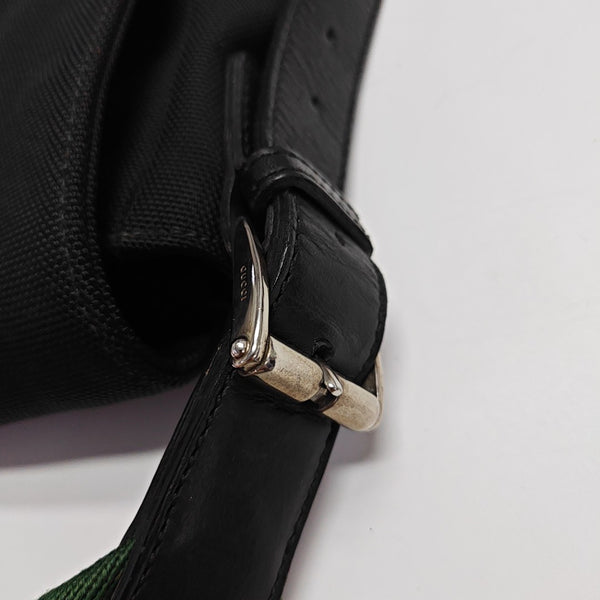 Canvas Shoulder Bag Black
