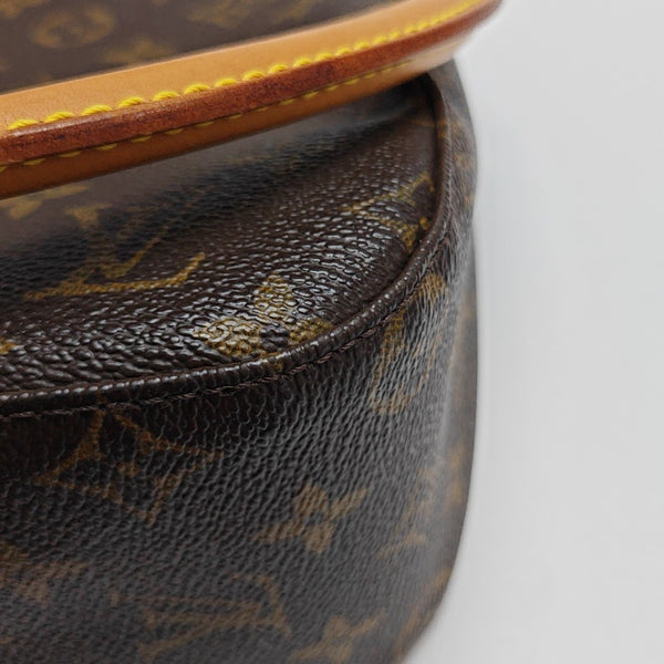 LOOPING MM Monogram Coated Canvas Brown