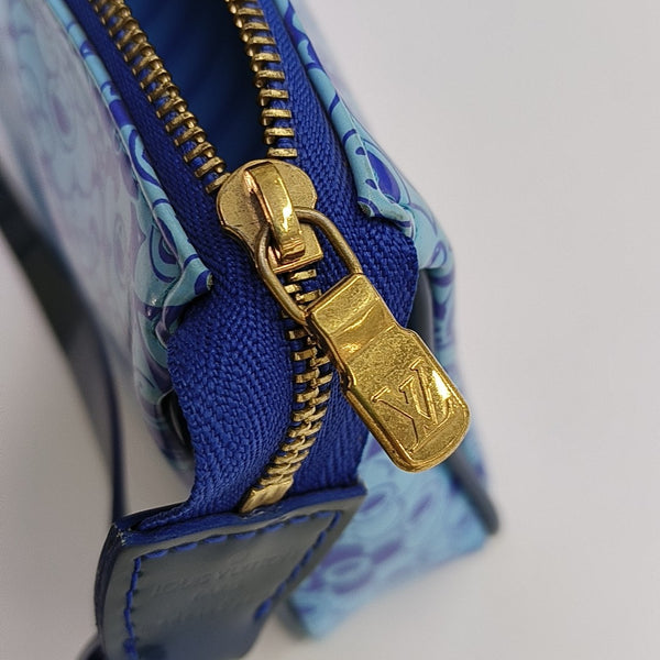 ACCESSOIRES GM Patent Leather Blue
