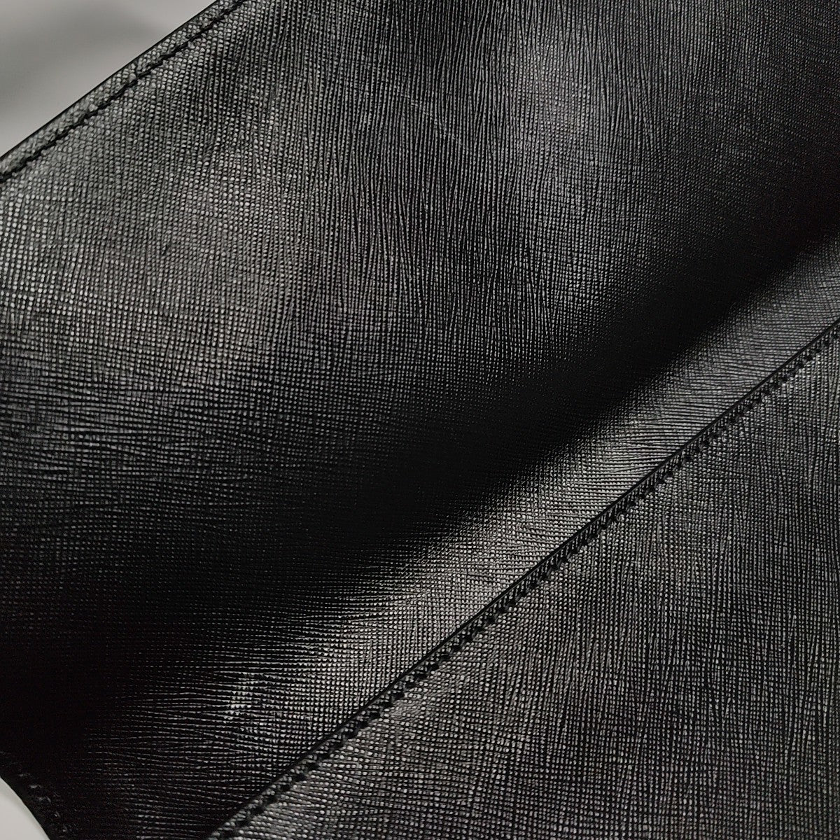 Leather Clutch Black