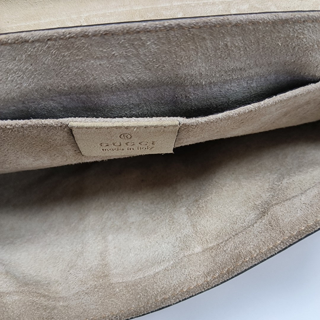 Monogram Patent Leather Beige