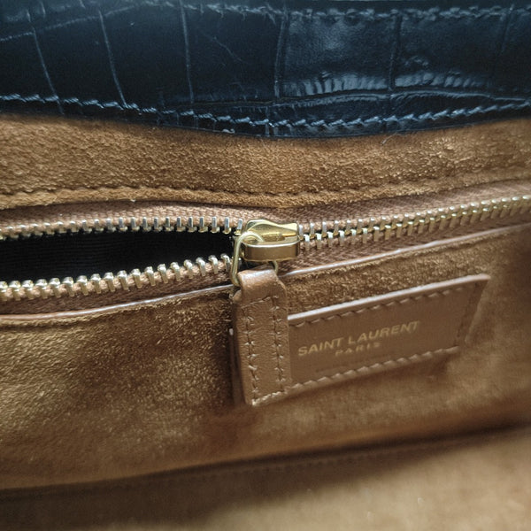 LE 5 À 7 Small Calfskin Black