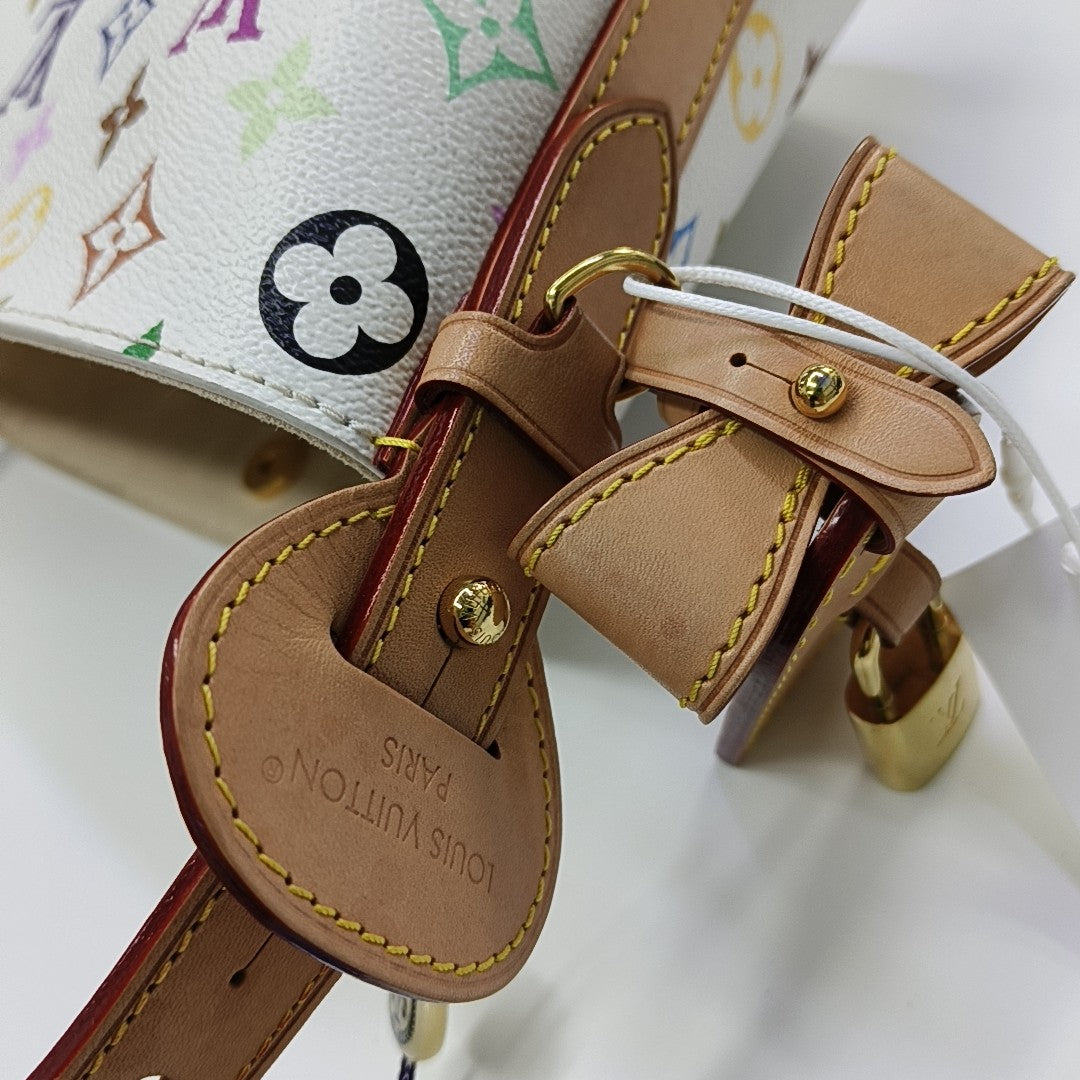 LV × TM ALL IN BB Monogram Coated Canvas White