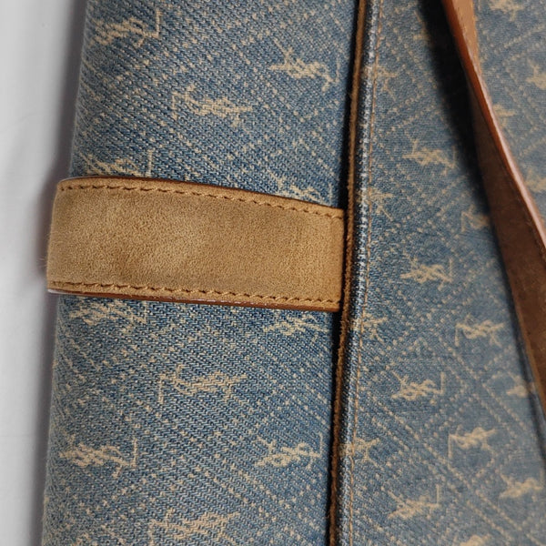 MONOGRAM ALL OVER Small Denim Blue