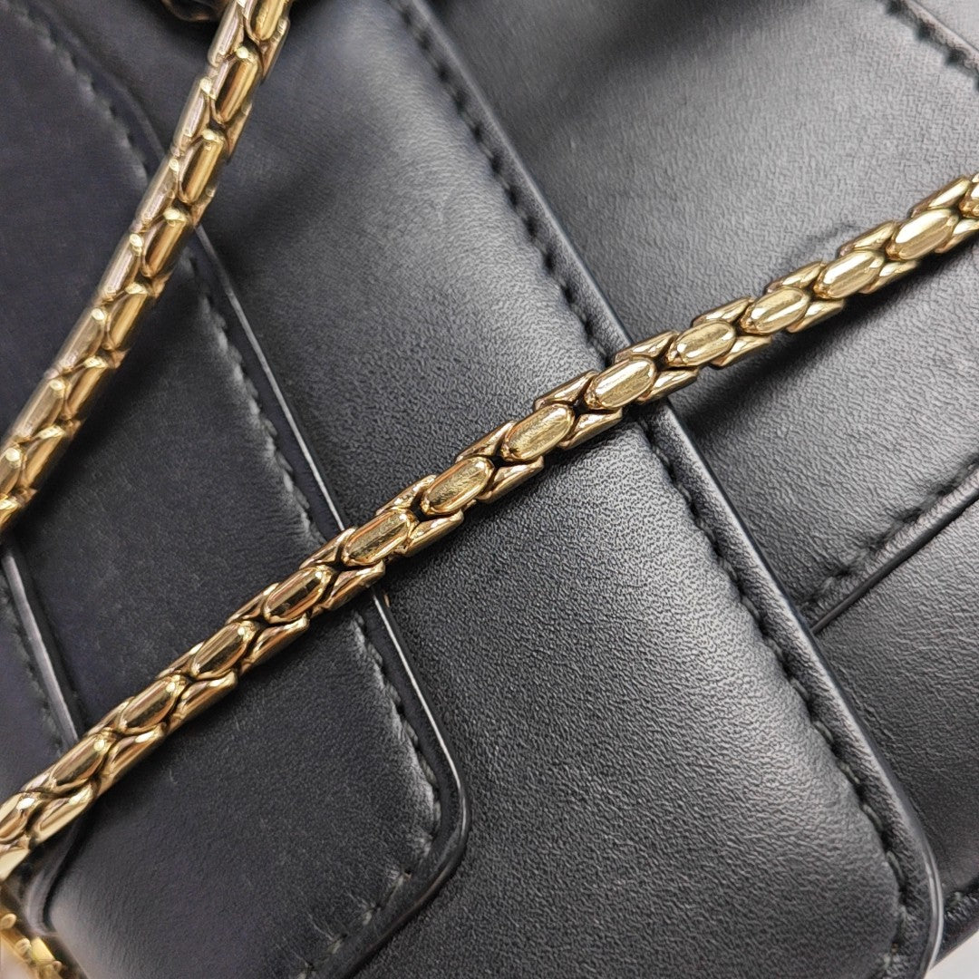 SERPENTI FOREVER Small Calfskin Black